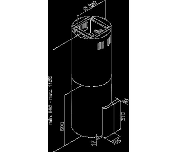 VDB TUBE Black Glass WYSPOWY - 1386424 - zdjęcie 4